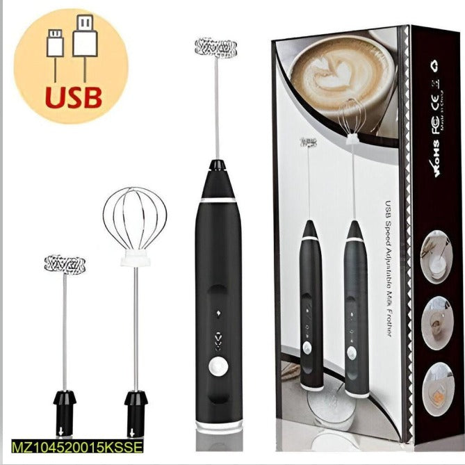 USB Rechargeable Milk Frother