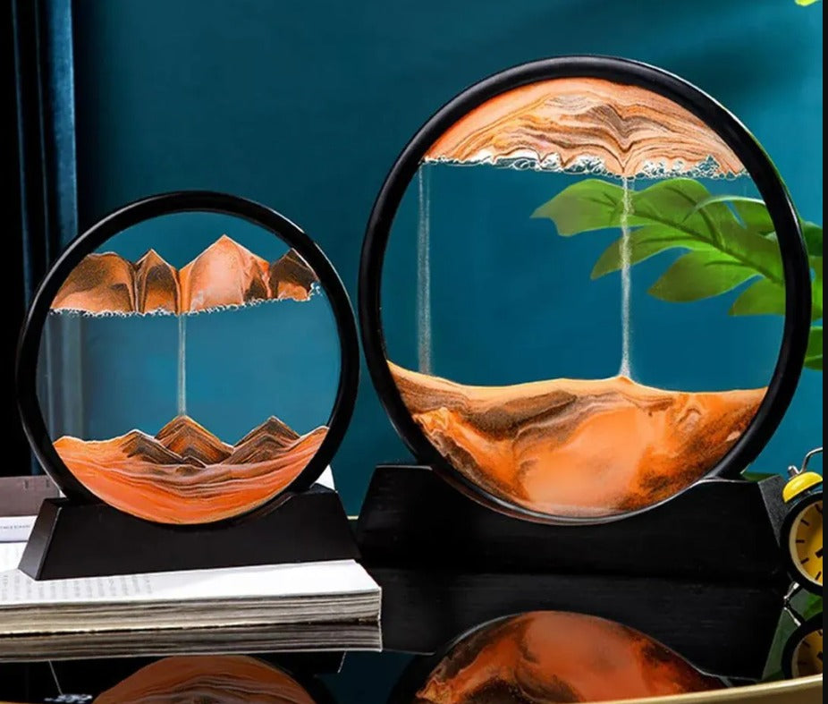 Moving Sand Art