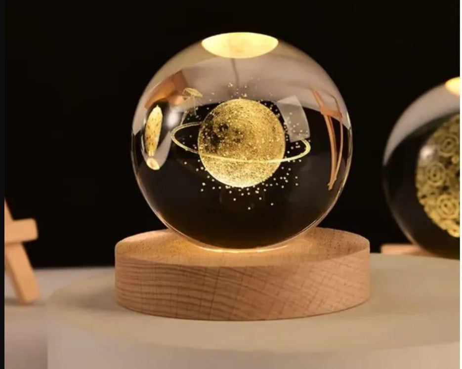 Crystal Planet Lamp